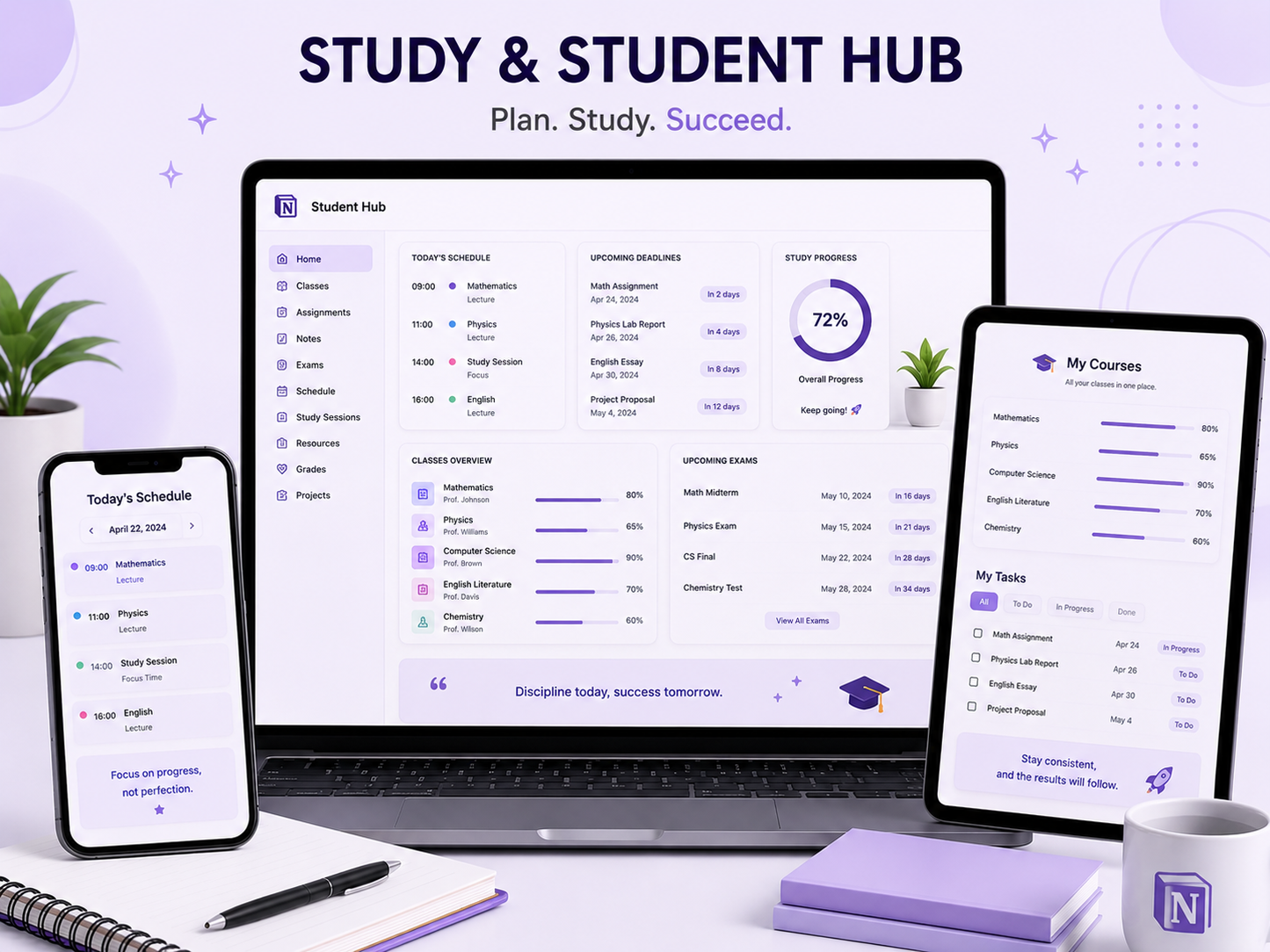 2026 Notion Template Life Planner Notion Dashboard All-in-One Notion Planner Second Brain Digital Planner Notion Finance Notion Aesthetic