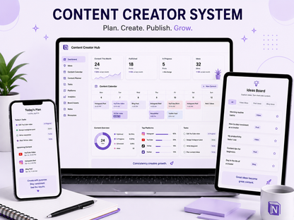 2026 Notion Template Life Planner Notion Dashboard All-in-One Notion Planner Second Brain Digital Planner Notion Finance Notion Aesthetic