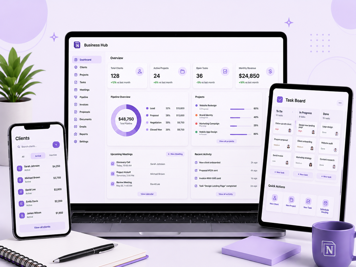 2026 Notion Template Life Planner Notion Dashboard All-in-One Notion Planner Second Brain Digital Planner Notion Finance Notion Aesthetic